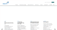 Desktop Screenshot of parcit.de